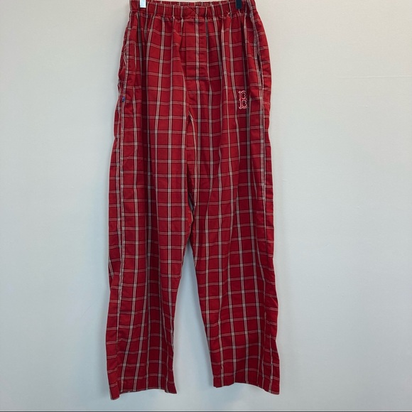 Red Sox Other - Red Sox Plaid Flannel Pajama Pants